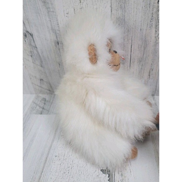 VTG 1994 TY CLASSIC TANGO White & Brown Monkey Chimp Orangutan Plush Stuffed Toy - Picture 11 of 13